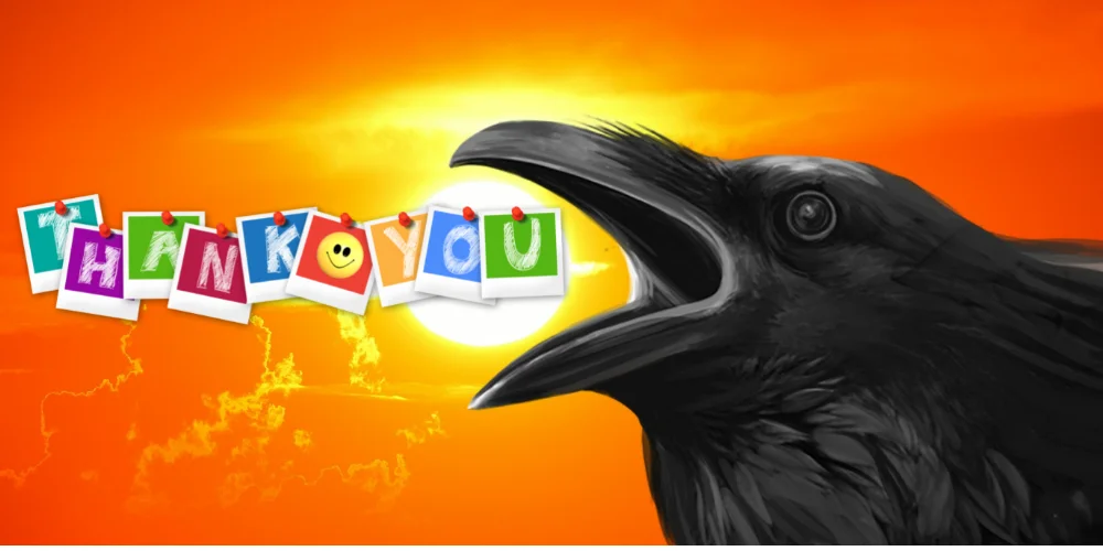Can crows talk image