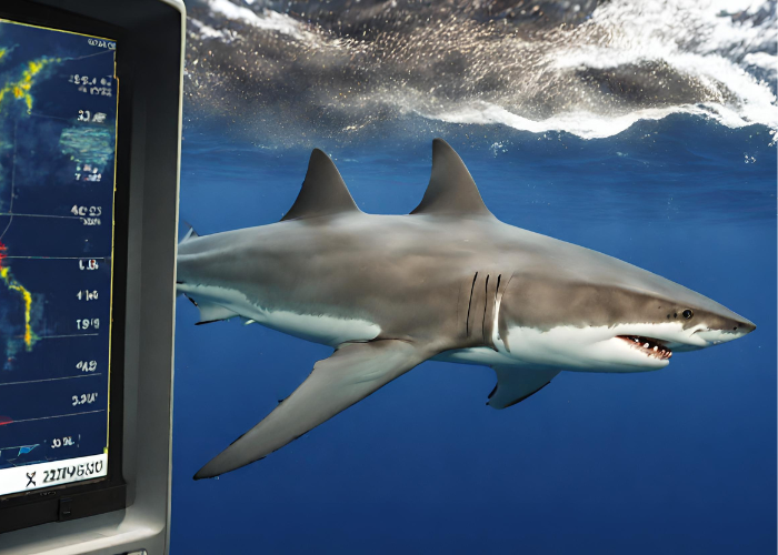 shark detection on fish finder